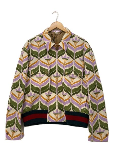GUCCI(グッチ) / ×adidas/Trefoil Print Jacket/48/レーヨン/マルチ 