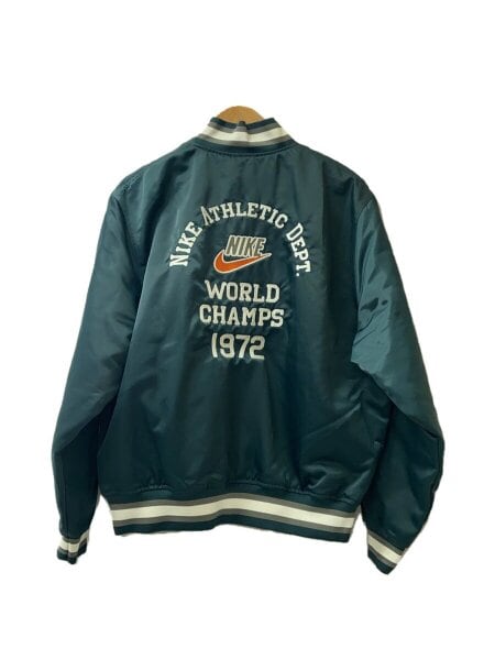 NIKE(ナイキ) / M SATIN JKT NCPS/スタジャン/XL/ポリエステル/GRN 