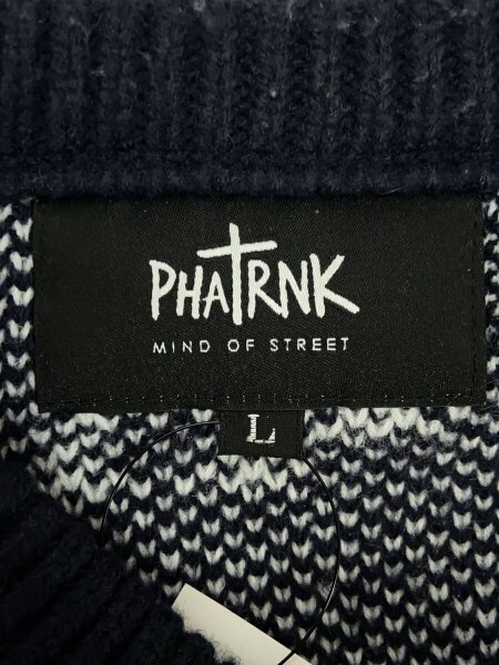 PHATRNK(ファットランク) / ニット・セーター(厚手)/L/アクリル/NVY 