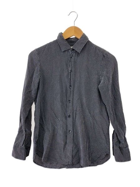 SAINT LAURENT(サンローラン) / 2015 ドット シルクシャツ/36/BLK