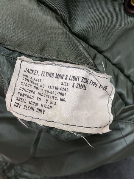 U.S.AIR FORCE(ユーエスエアフォース) / Vintage L-2B フライト