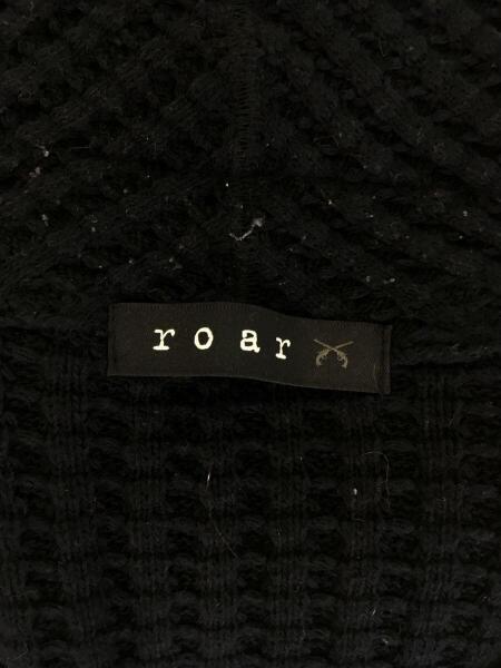 roar(ロアー) / カーディガン(厚手)/3/コットン/BLK/ショールカラー  