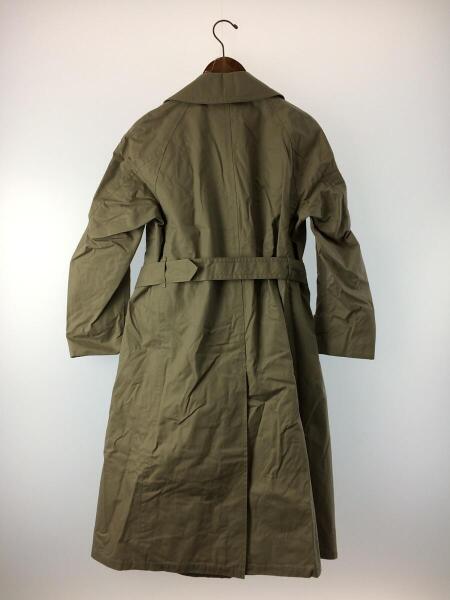 SCYE BASICS カーキ トレンチコート サイベーシックスがトレンチコートの元祖をモダンにアップデイト、万能