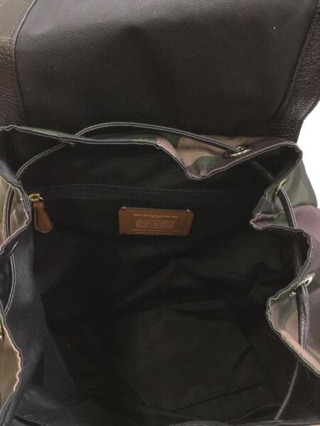COACH(コーチ) / F11848/フロントフラップ/リュックサック/緑/迷彩 