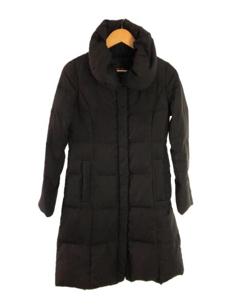 売れ筋店舗 M-premier BLACK ロングダウンコート 36 ネイビー 【公式通販】