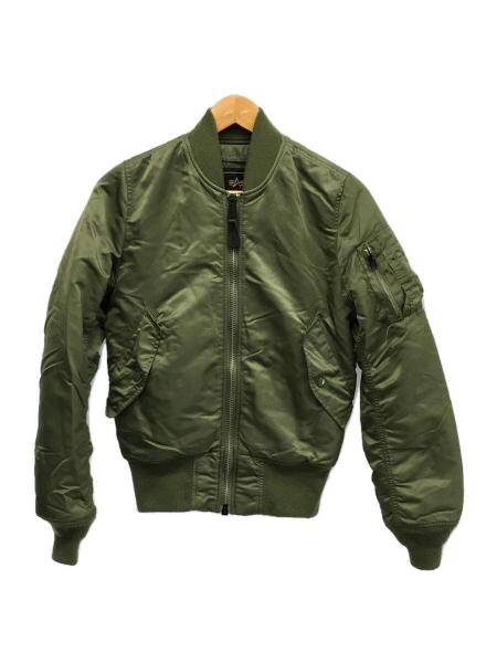 emoda ALPHA コラボ　MA-1 ナイロンジャケット　エモダ ALPHA×EMODA MA-1 ジャケット