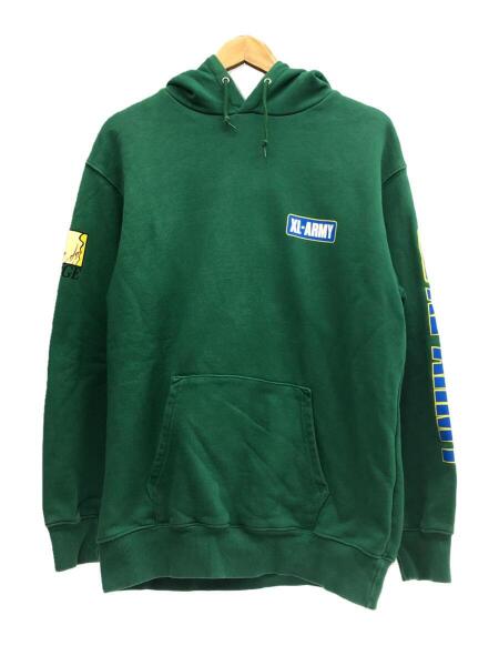 X-LARGE(エクストララージ) / 101203012021/XL-ARMY HOODED SWEAT/プル 