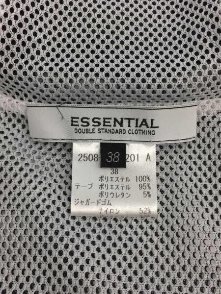 【DOUBLESTANDARDCLOTHING】ESSENTIAL 2508-030-201 ダブルフェイスメッシュジップアップパーカー DOUBLE STANDARD CLOTHING(ダブルスタンダードクロージング) / ジップ