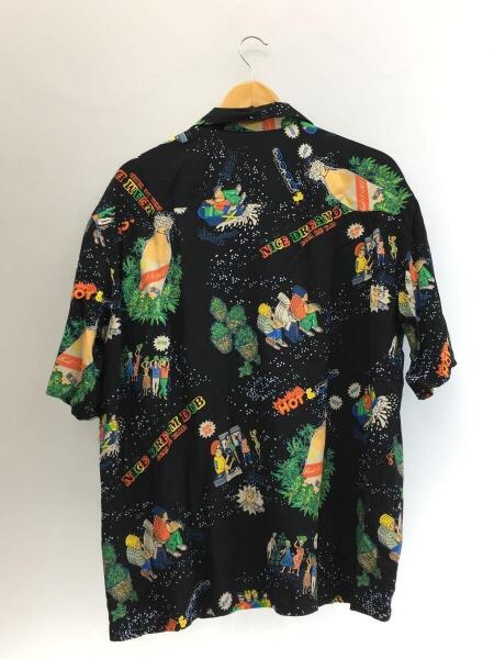 RADIALL(ラディアル) / アロハシャツ/L/レーヨン/BLK/RAD-23SS-SH013 