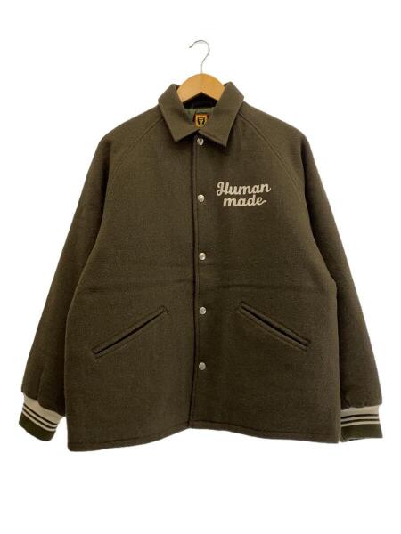 HUMAN MADE(ヒューマンメイド) / スタジャン/M/ウール/KHK/HM26JK015