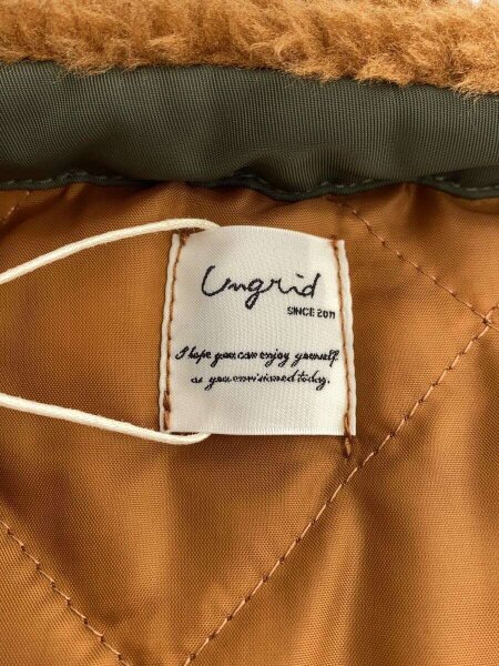 Ungrid(アングリッド) / ブルゾン/ボアコンビミリタリーブルゾン/FREE