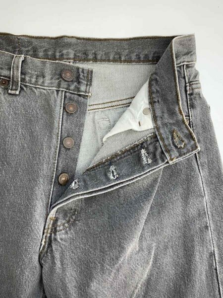 Levi's(リーバイス) / 501/90s/先染めブラック/USA製/ボタン裏544/29