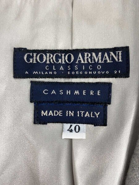 GIORGIO ARMANI(ジョルジオアルマーニ) / テーラードジャケット/40 