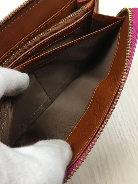 TORY BURCH(トリーバーチ) / 長財布/ラウンドジップ/エナメル/ピンク