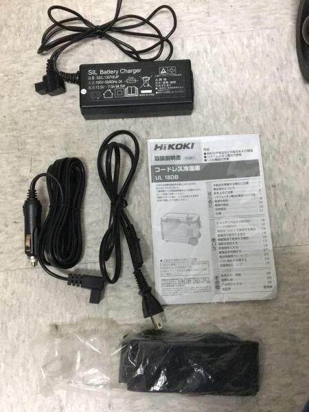 HiKOKI(ハイコーキ) / 18Vコードレス冷温庫/冷蔵庫/UL18DB | 中古品の