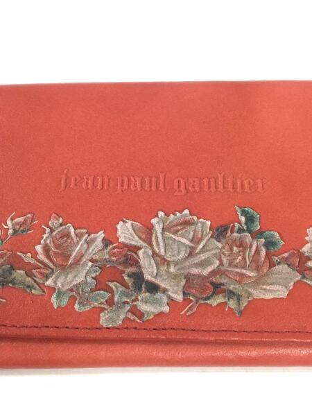 Jean Paul GAULTIER ジャンポールゴルチエ 財布 花柄 ハラコ ジャン＝ポール・ゴルティエ 財布 花柄Jean Paul GAULTIER ジャン
