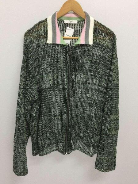JieDa(ジエダ) / MESH ZIP UP KNITジャケットカーディガン(薄手)/Jie 