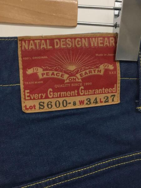 natal design(ネイタルデザイン) / サルエルストレッチデニムパンツ 