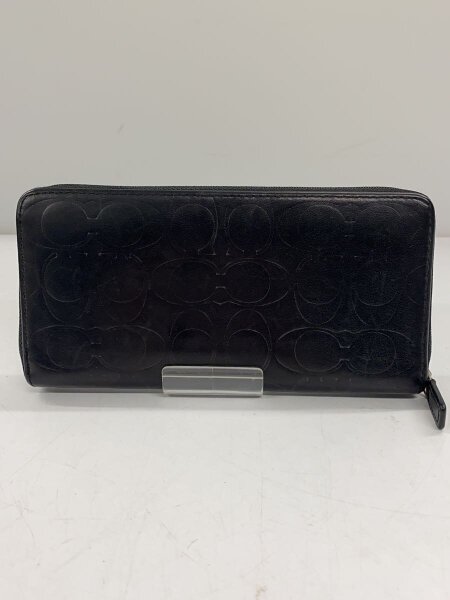 COACH(コーチ) / エンボス型押しシグネチャーラウンドジップ長財布 