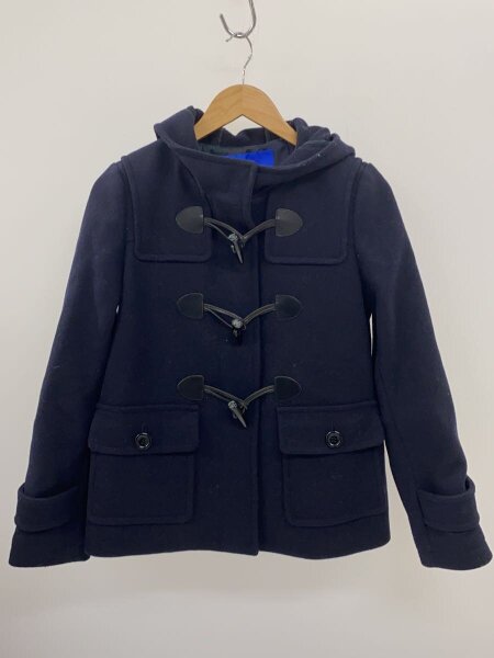 ブルーレーベルクレストブリッジ ショートダッフルコート チェック