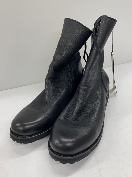 KMRii(ケムリ) / CRUSH SHORT BOOTS 02/RFMレザーブーツ/43/BLK KMRii(ケムリ) / CRUSH SHORT BOOTS 02/RFMレザーブーツ/43/BLK