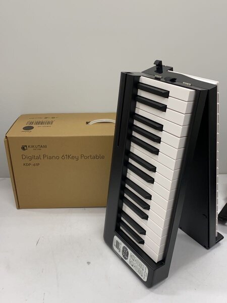 Kikutani Kdp 61p 電子ピアノ折りたたみ 楽器 器材 KIKUTANI キクタニ
