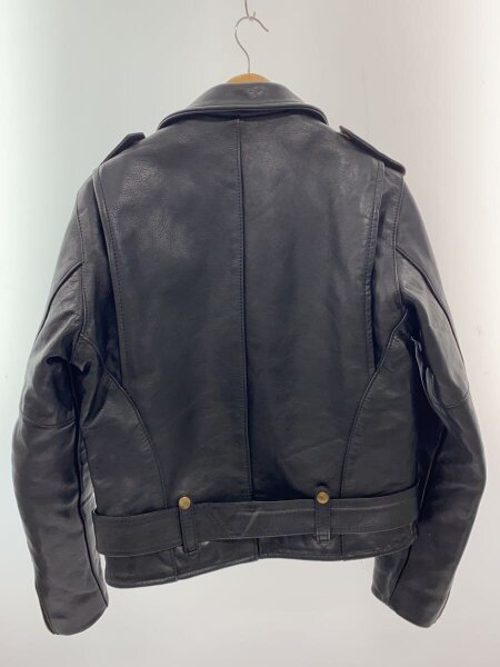 VANSON(バンソン) / ダブルライダースジャケット/38/レザー/BLK/C2/左