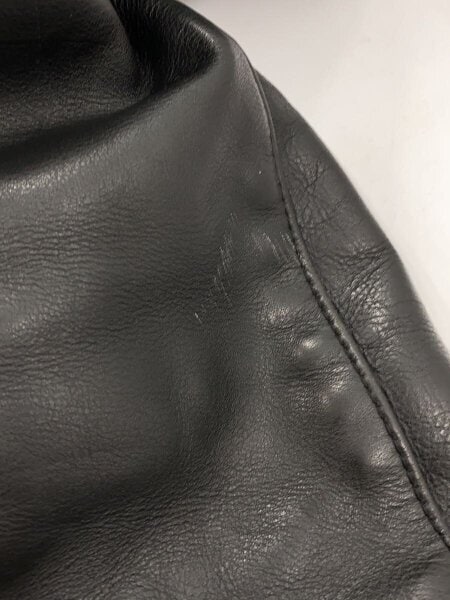 VANSON(バンソン) / ダブルライダースジャケット/38/レザー/BLK/C2/左