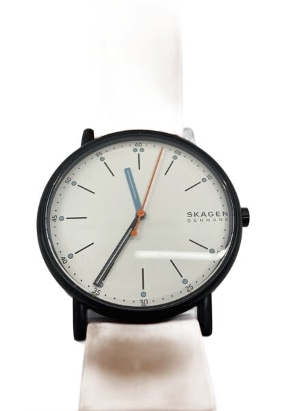 SKAGEN(スカーゲン) / SIGNATUR クォーツ腕時計/アナログ/レザー/WHT