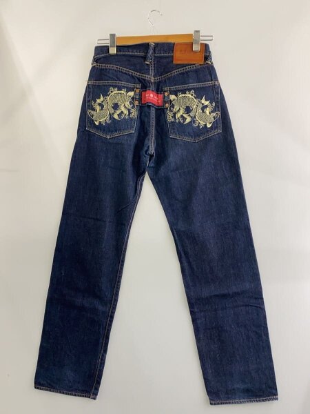 EVISU(エヴィス) / 鯉刺繍 PARIS ボトム/30/コットン/IDG/2001/色褪せ 