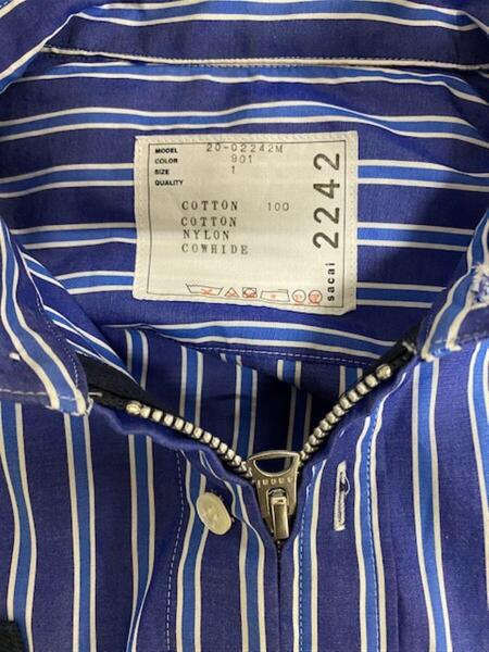 sacai(サカイ) / サカイ/20SS/Cotton Poplin Hoodie/長袖シャツ/1 