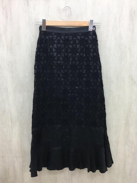 COMME des GARÇONS レース付きミニスカート S 黒