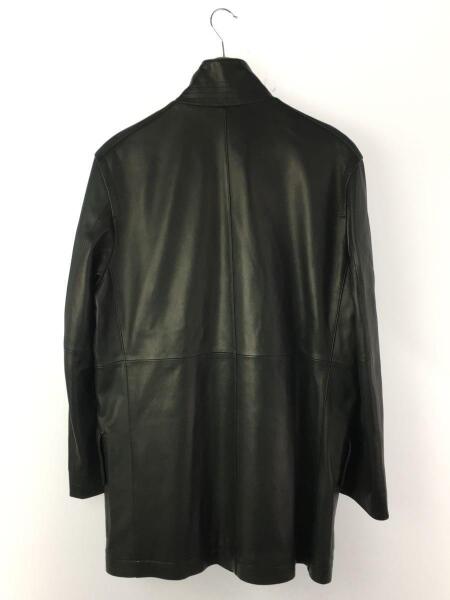 DURBAN　黒　レザージャケット D'URBAN - DURBAN 最高級ラムレザージャケット テーラードジャケット(L