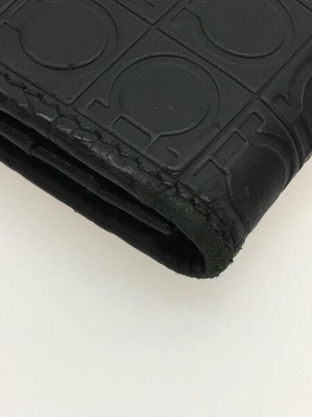 Salvatore Ferragamo(サルヴァトーレフェラガモ) / 長財布/レザー/BLK