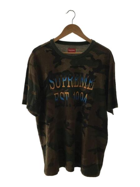 Supreme(シュプリーム) / 20SS/Cotton Mesh Gradient Logo/Tシャツ/L 