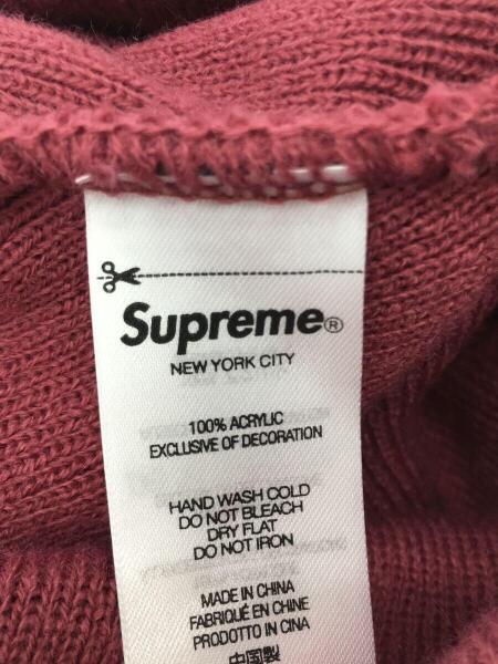 Supreme(シュプリーム) / ニットキャップ/FREE/アクリル/PNK/メンズ