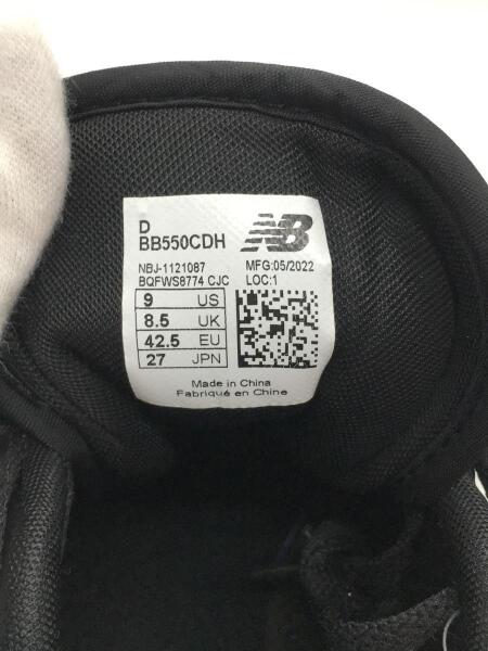 NEW BALANCE(ニューバランス) / ローカットスニーカー/27cm/BLK/レザー