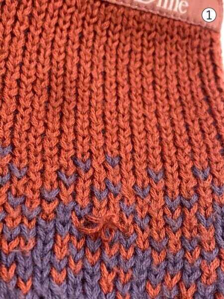 Dime(ダイム) / ニット・セーター(厚手)/M/アクリル/RED | 古着の販売