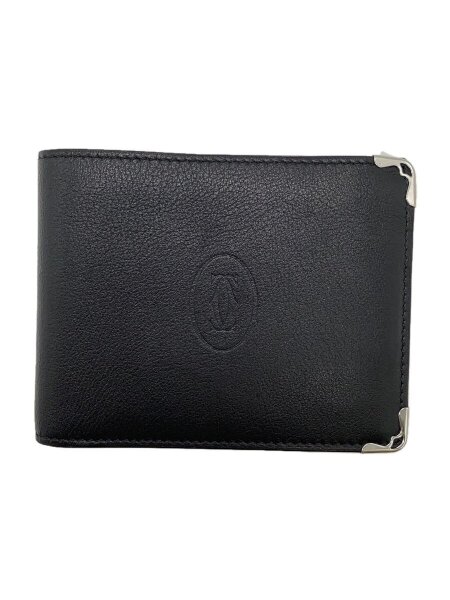 Cartier(カルティエ) / マストドゥカルティエ/2つ折り財布/レザー/BLK 