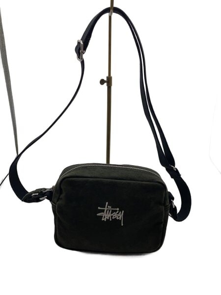STUSSY(ステューシー) / ショルダーバッグ/コットン/KHK/無地 STUSSY(ステューシー) / ショルダーバッグ/コットン/KHK/無地