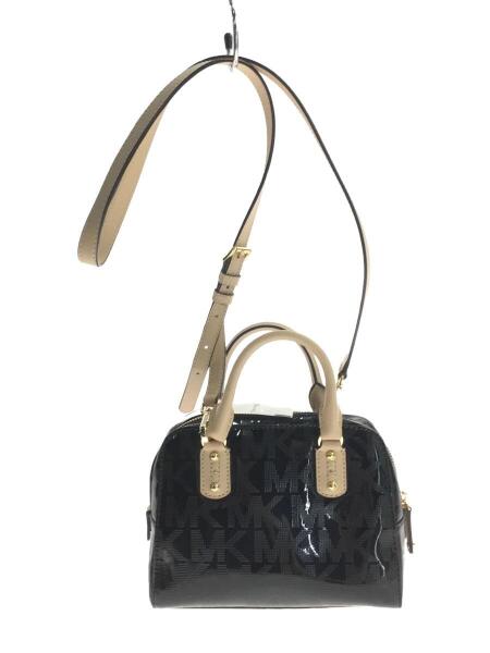 MICHAEL KORS(マイケルコース) / ショルダーバッグ/エナメル/BLK/総柄 