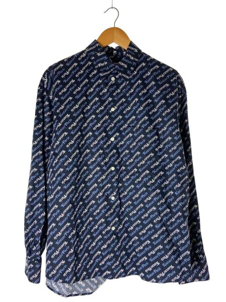 KENZO(ケンゾー) / 長袖シャツ/38/コットン/ネイビー/総柄/KENZO by 
