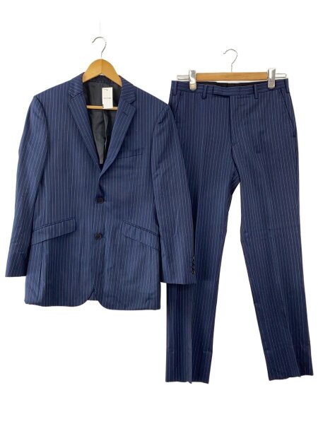 メンズ BURBERRY BLACK LABEL ネイビーストライプ セットアップスーツ