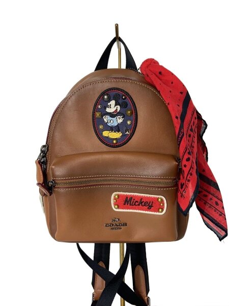 COACH(コーチ) / リュック/ミッキー/Mickey/レザー/ブラウン/F59356 