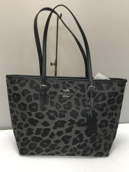 COACH(コーチ) / レオパードジャガード柄シティトートバッグF39037 
