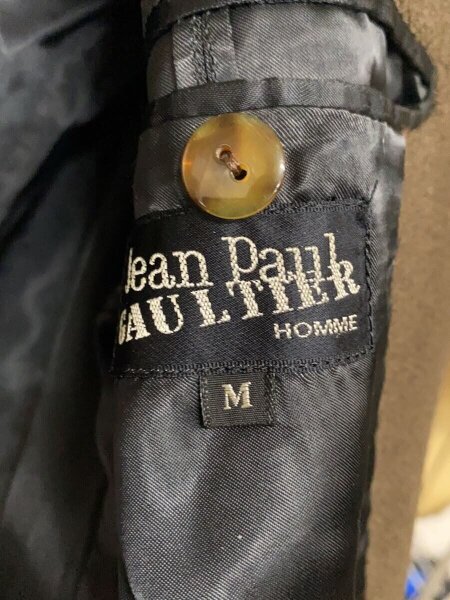 Jean Paul GAULTIER HOMME / オールドロング丈チェスターコート/M/ウール/BRW/C-OS-468 Jean Paul GAULTIER HOMME(ジャンポールゴルチエオム) / オールド