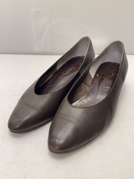 YVES SAINT LAURENT(イヴサンローラン) / パンプス/37/BRW/レザー