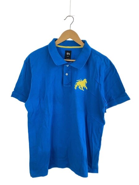 STUSSY(ステューシー) / ポロシャツ/XL/コットン/BLU | 古着の販売 