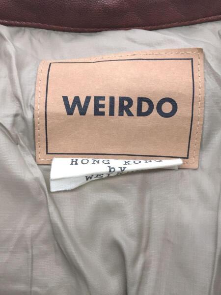 WEIRDO(ウィアード) / ダウンジャケット/M/山羊革/BRW/WRD-19-AW-01