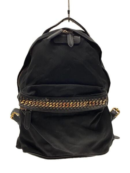 STELLAMcCARTNEY ファラベラリュックレザー×ナイロンブラック